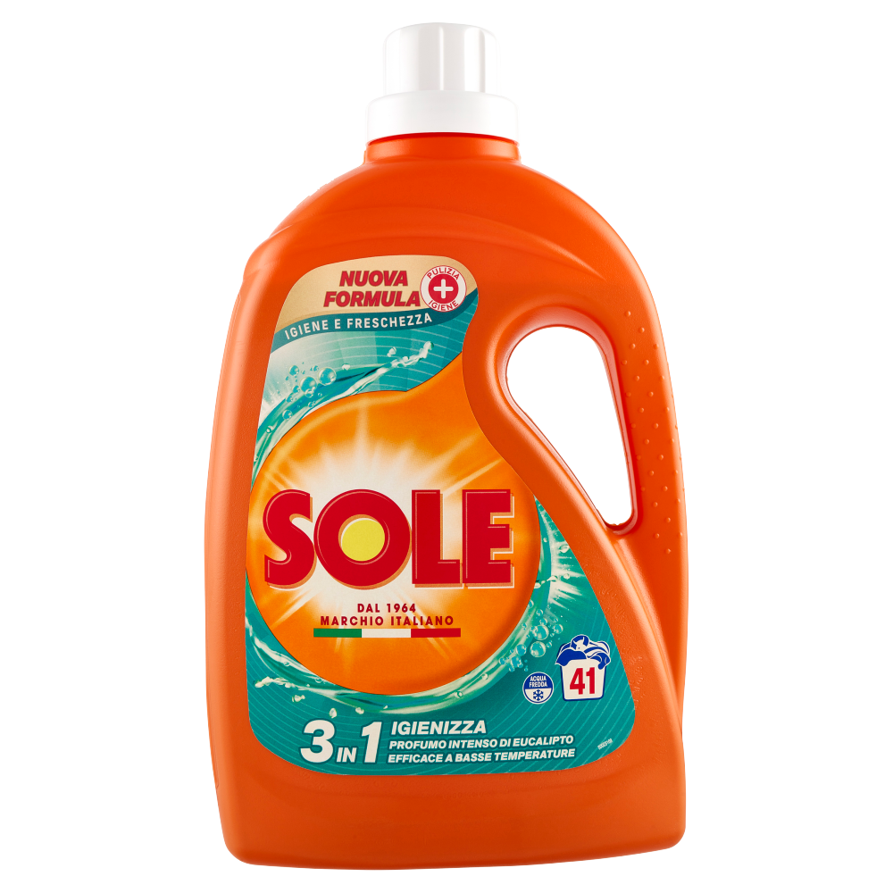 SOLE DETERSIVO LAVATRICE 3-in-1 - 41 LAVAGGI