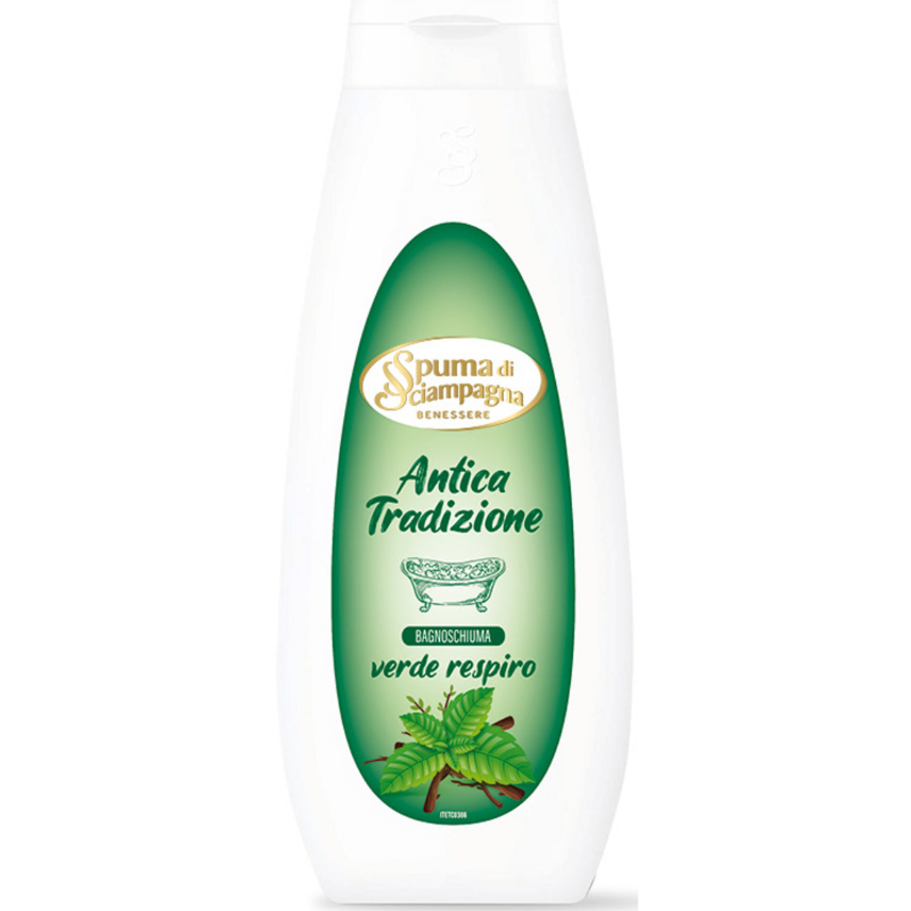 SPUMA DI SCIAMPAGNA BAGNOSCHIUMA VERDE RESPIRO - 450ML