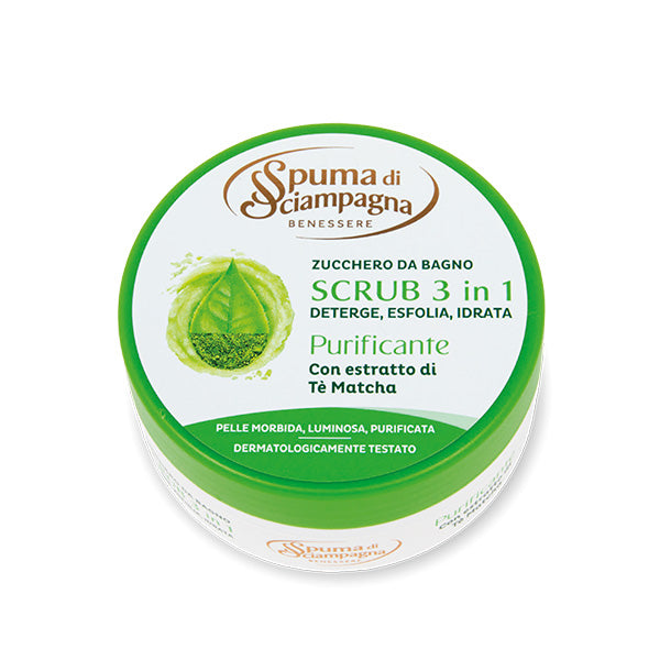 SPUMA DI SCIAMPAGNA SCRUB CORPO 3 in 1 - 250ml