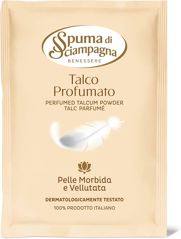 SPUMA DI SCIAMPAGNA TALCO PROFUMATO - VARI FORMATI