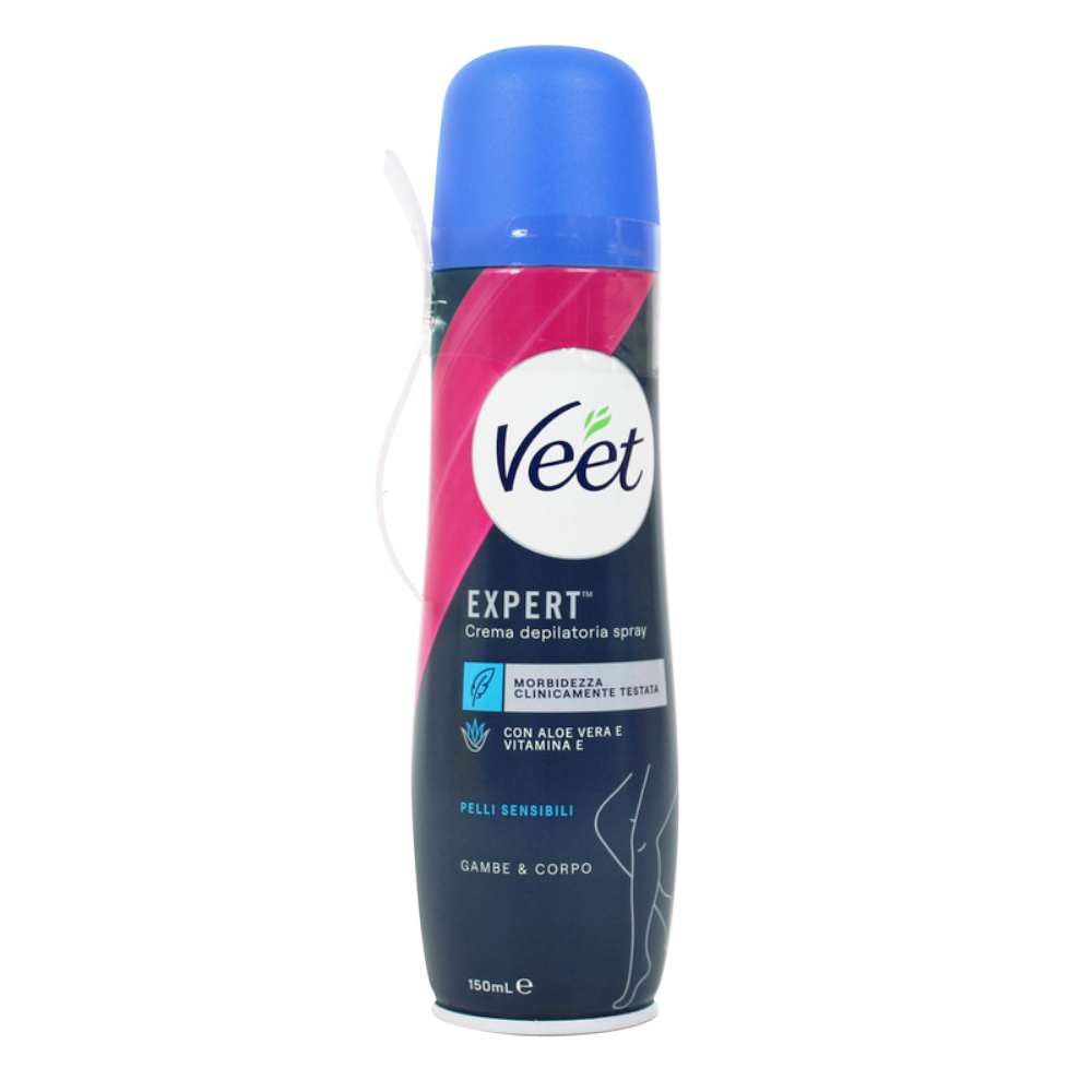 VEET CREMA DEPILATORIA SPRAY CON APPLICATORE - 150ml