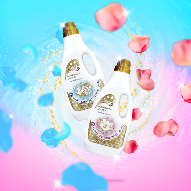 WEXOR DETERGENTE BUCATO CON BALSAMO NUTRIFIBRA - CICLI BREVI - 1,5L