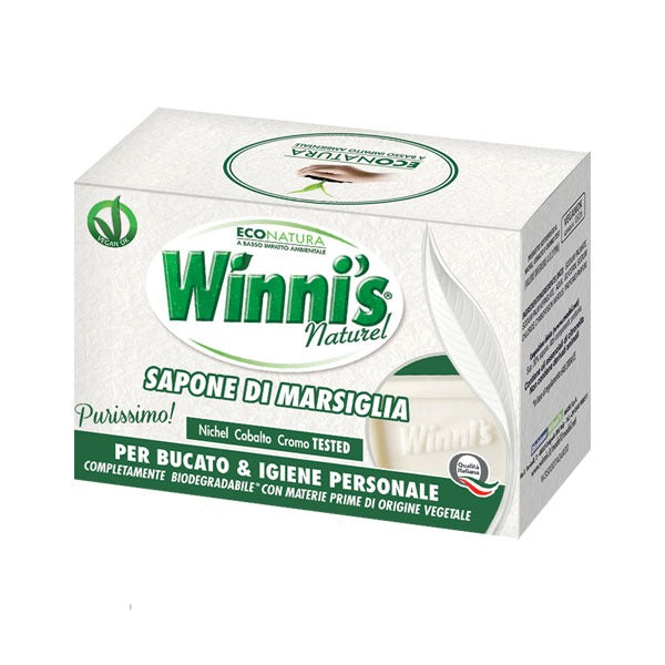 WINNI'S NATUREL SAPONE DI MARSIGLIA BUCATO E IGIENE PERSONALE - 250g