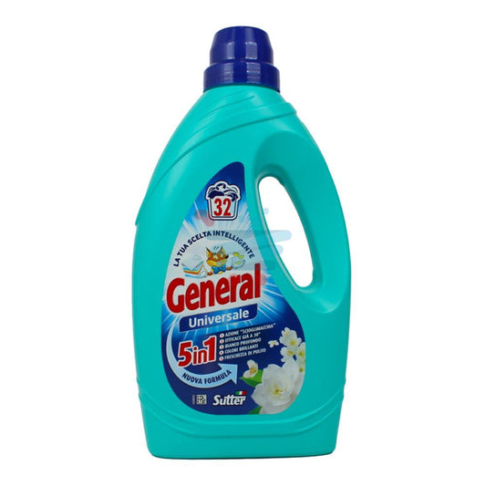 GENERAL DETERSIVO LAVATRICE FORMULA 5-in-1 - 32 lavaggi
