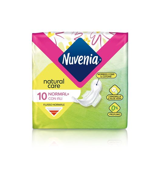 NUVENIA NATURAL CARE ASSORBENTI GIORNO CON ALI - 10pz