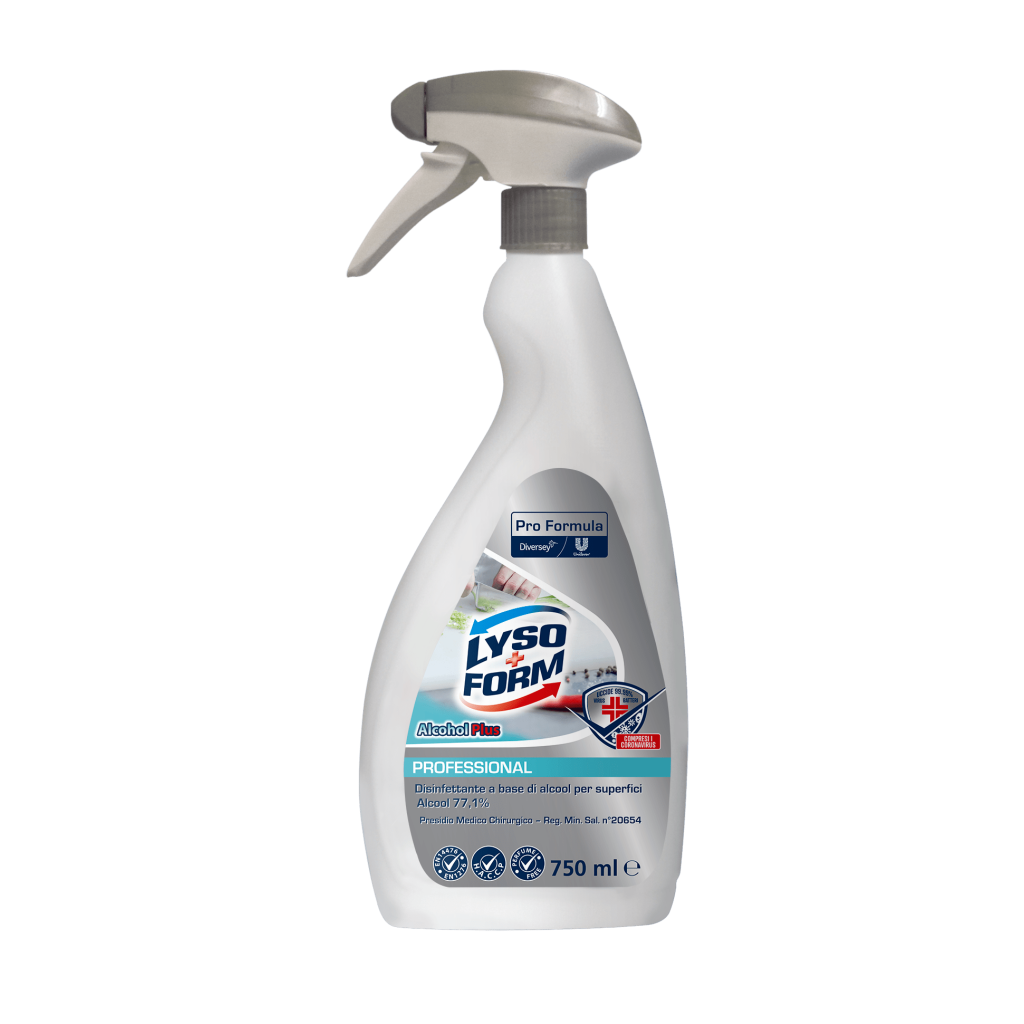LYSOFORM SPRAY DISINFETTANTE ALCOHOL PLUS - 750ml