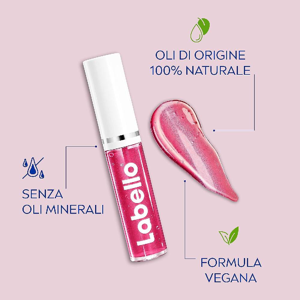 LABELLO LIP OIL EFFETTO GLOSSY - PINK ROCK