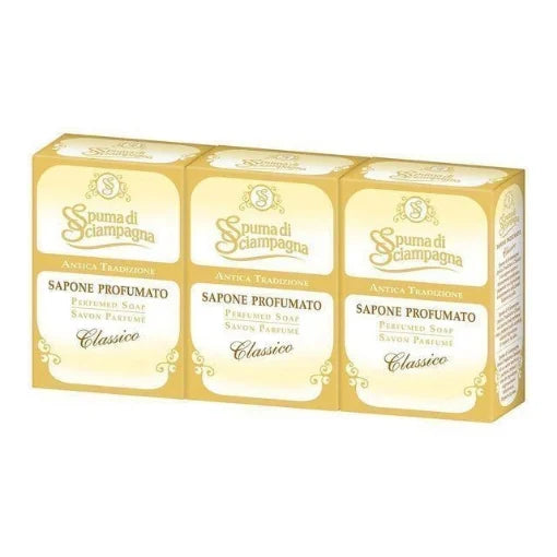 SPUMA DI SCIAMPAGNA - ANTICA TRADIZIONE - SAPONE CLASSICO - 3x90g