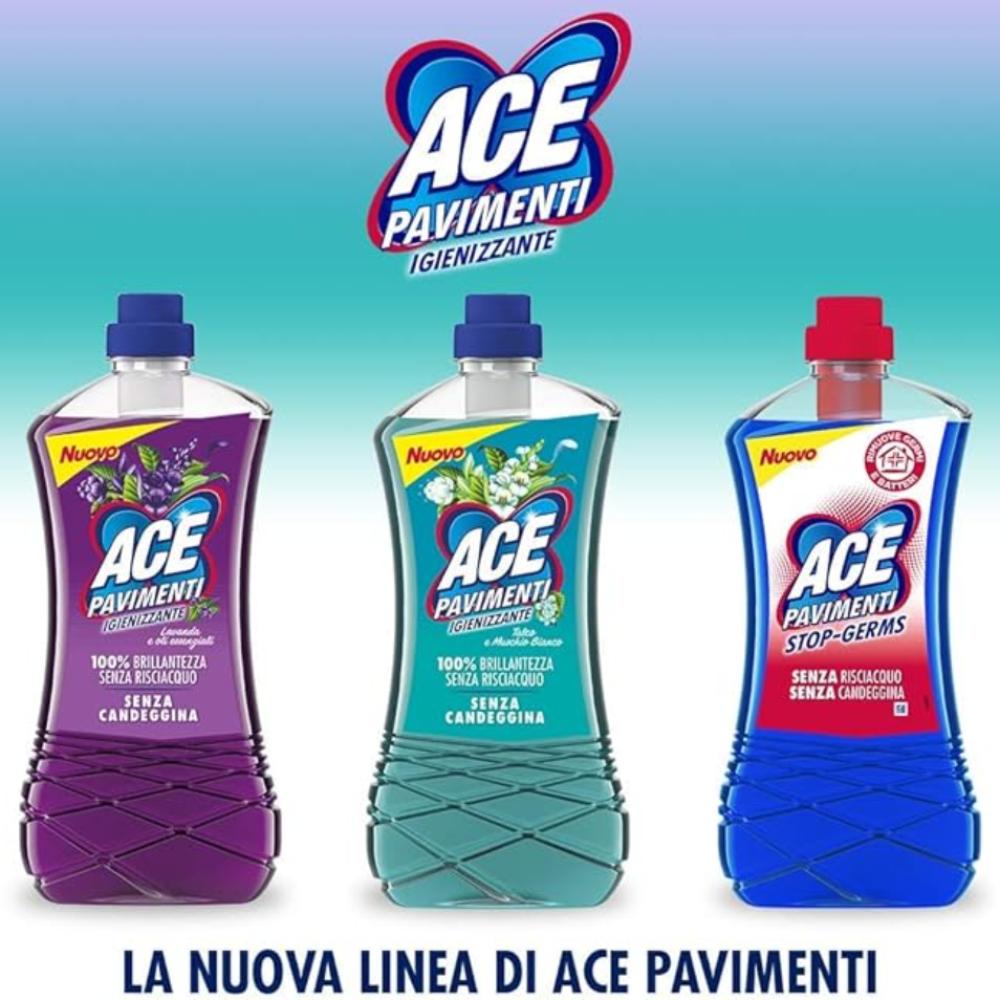 ACE PAVIMENTI IGIENIZZANTE SENZA CANDEGGINA - 1L