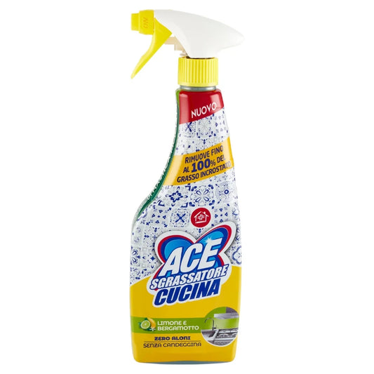 ACE SGRASSATORE CUCINA - LIMONE E BERGAMOTTO - 600ML