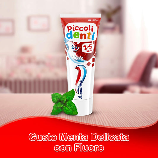 AQUAFRESH DENTIFRICIO PICCOLI DENTI - BIMBI 1-5 ANNI - 50ml