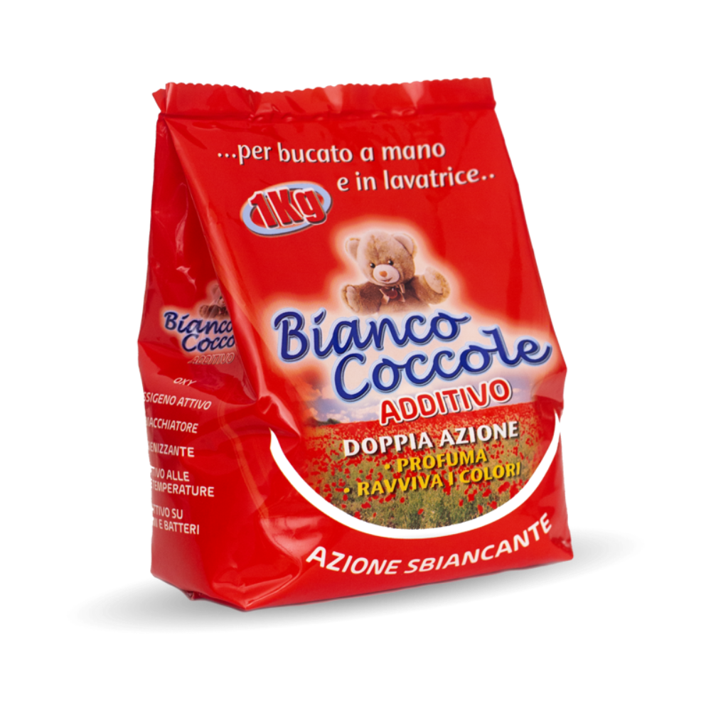 BIANCO COCCOLE ADDITIVO SMACCHIANTE IN POLVERE - 1kg
