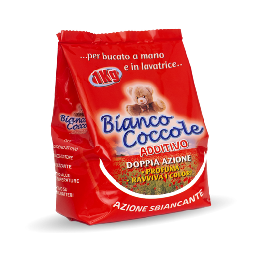 BIANCO COCCOLE ADDITIVO SMACCHIANTE IN POLVERE - 1kg