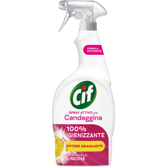 CIF SPRAY MULTIUSO CON CANDEGGINA - SBIANCANTE - 650ML