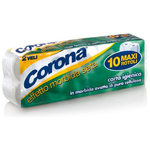 CORONA CARTA IGIENICA 2 VELI - 10 ROTOLI