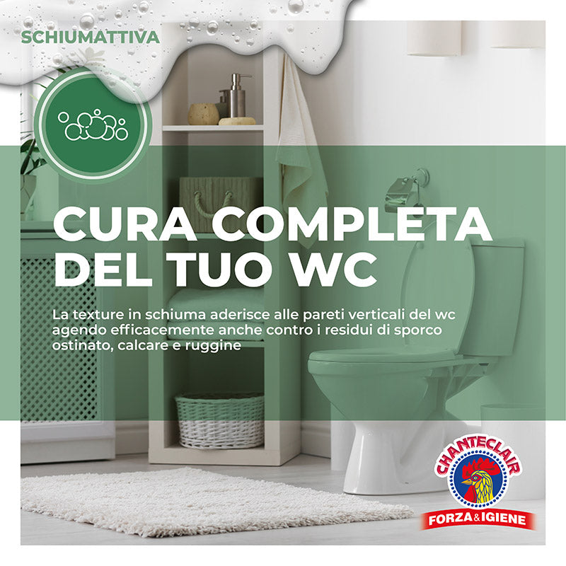 CHANTECLAIR SPRAY WC SCHIUMATTIVA - 625ml