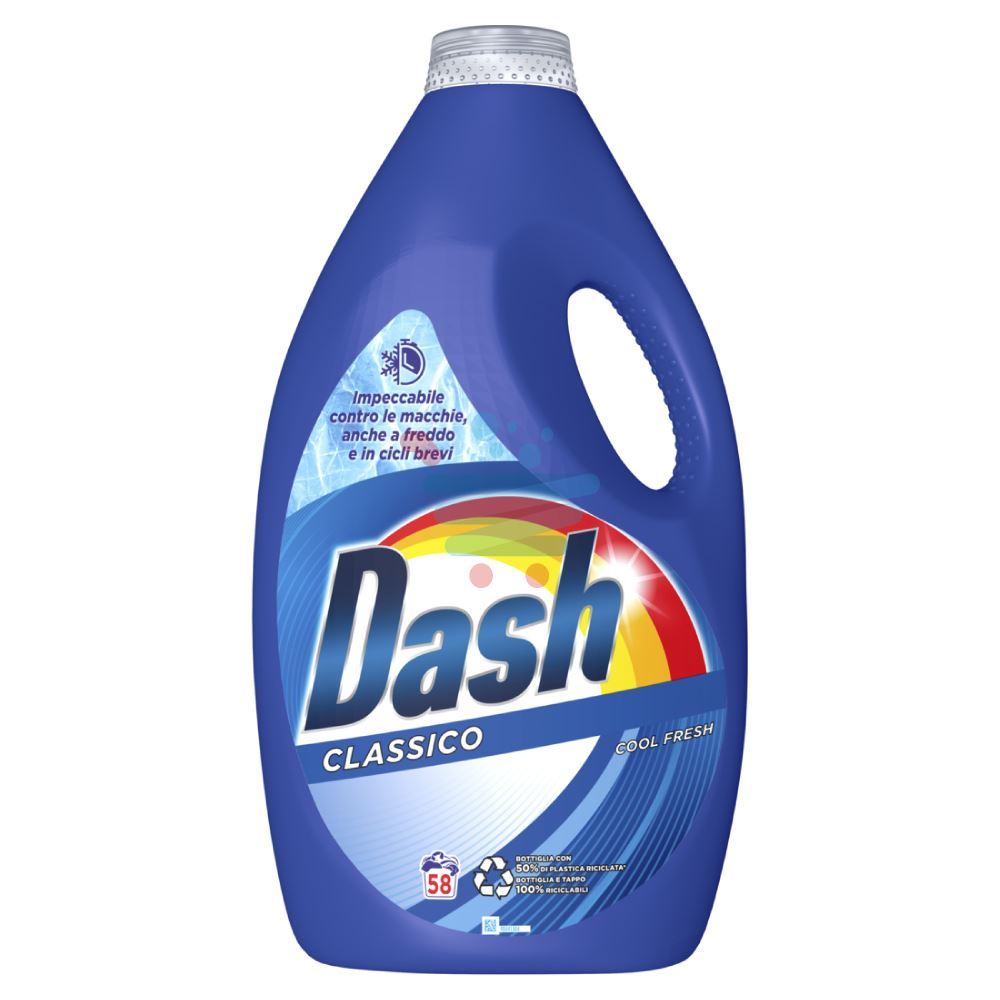 DASH DETERSIVO LAVATRICE - 58 LAVAGGI