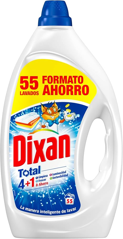 DIXAN DETERSIVO TOTAL 4-in-1 - FORMATO RISPARMIO 55 LAVAGGI