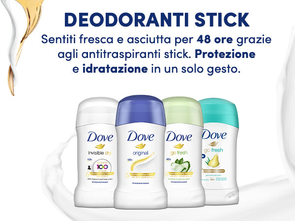 DOVE DEODORANTE STICK - VARIE FRAGRANZE