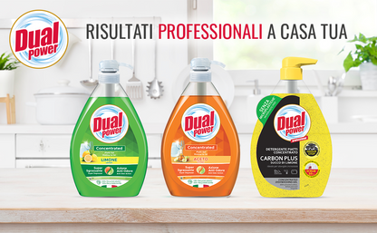 DUAL POWER GEL PIATTI CONCENTRATO - 1L - VARIE FRAGRANZE