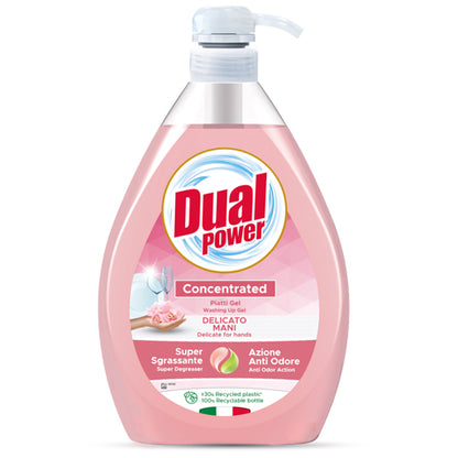 DUAL POWER GEL PIATTI CONCENTRATO - 1L - VARIE FRAGRANZE
