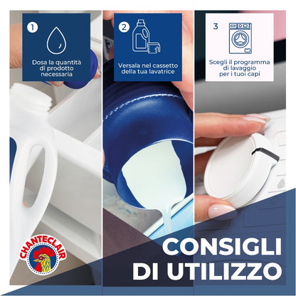 CHANTECLAIR DETERSIVO LAVATRICE PULITO PROFONDO