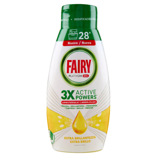 FAIRY PLATINUM GEL BRILLANTANTE - 500 / 600 ml