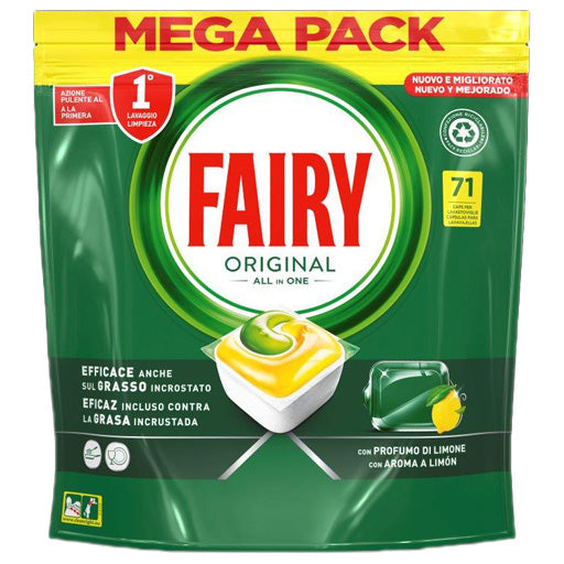 FAIRY ORIGINAL ALL IN ONE LIMONE MEGA PACK - 71 CAPS