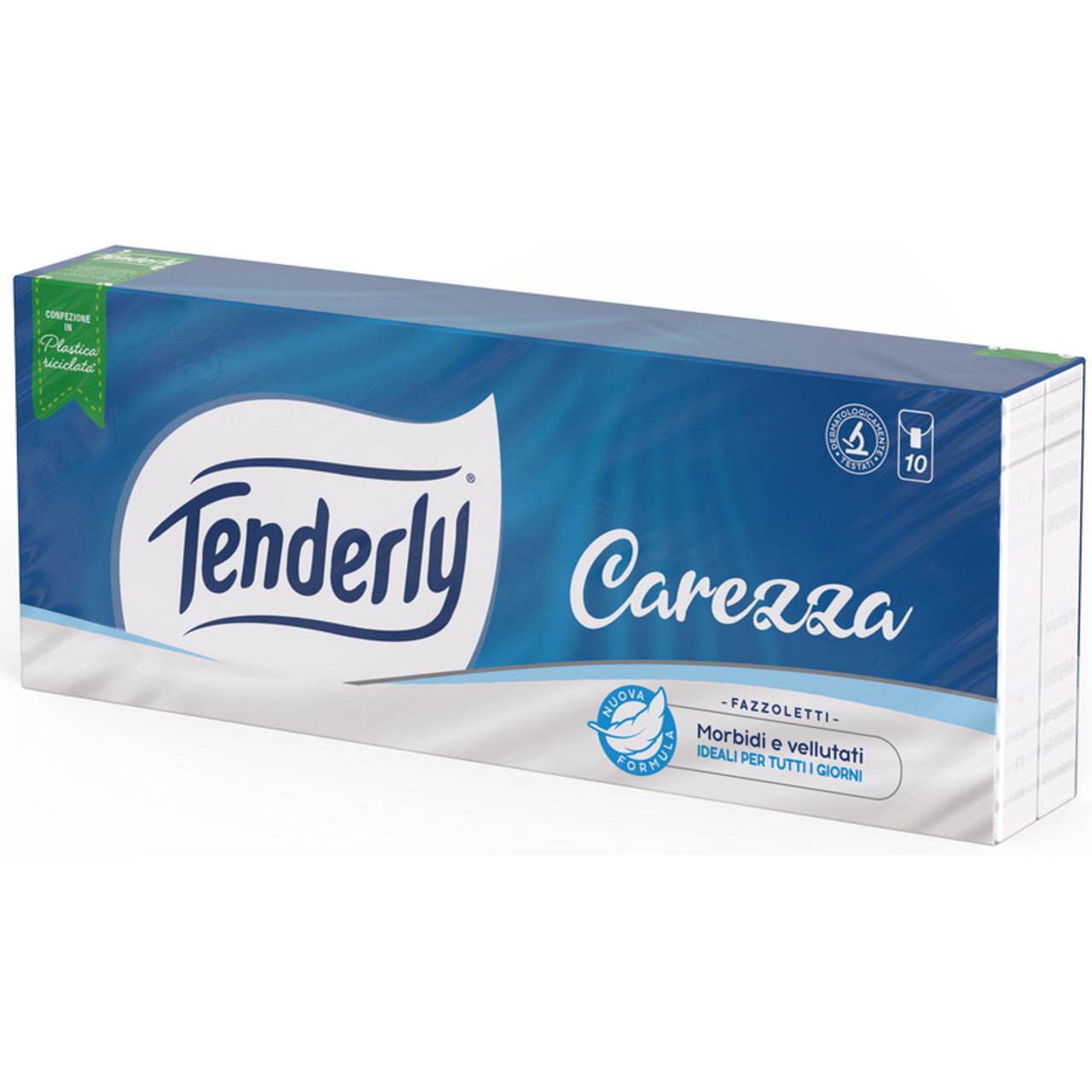 TENDERLY CAREZZA FAZZOLETTI - 10 PACCHETTI