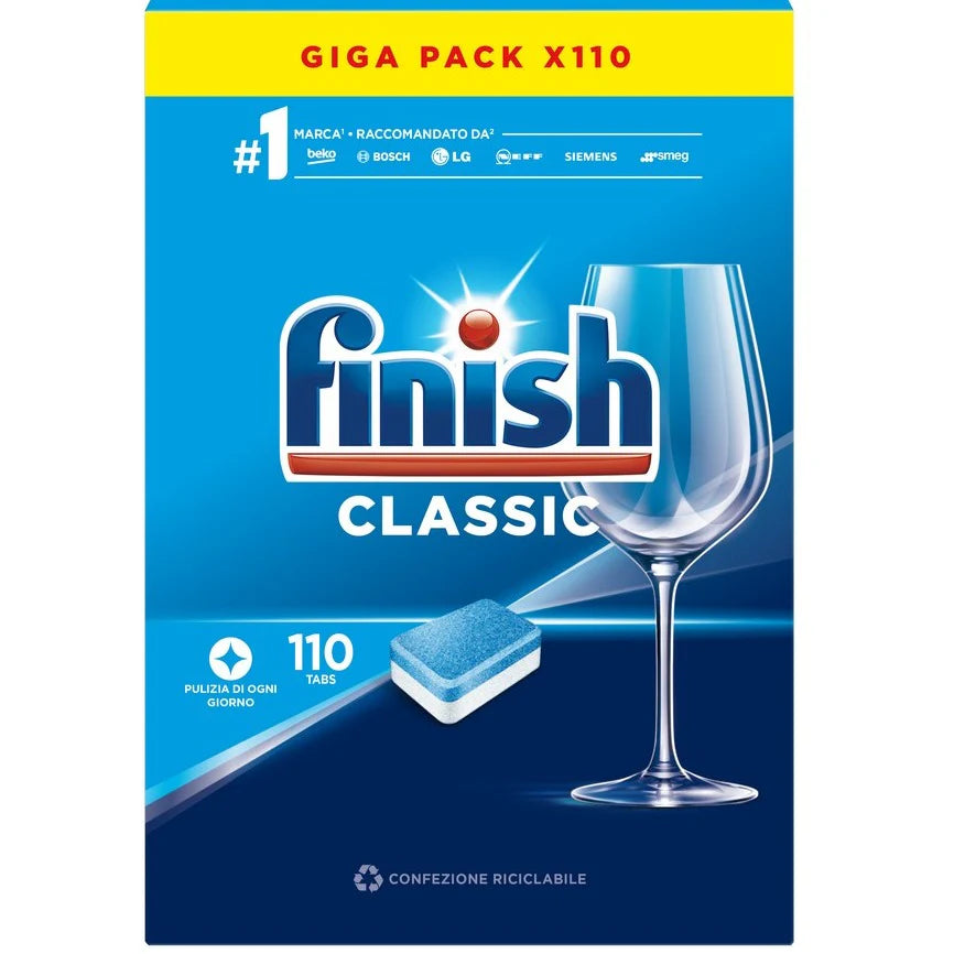 FINISH LAVASTOVIGLIE CLASSIC LEMON GIGA PACK - 110 CAPSULE