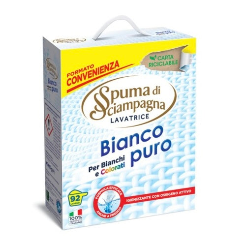 SPUMA DI SCIAMPAGNA BIANCO PURO LAVATRICE IN POLVERE - 18 LAVAGGI