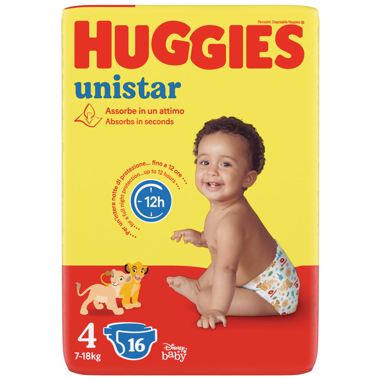HUGGIES UNISTAR PANNOLINI - VARI FORMATI