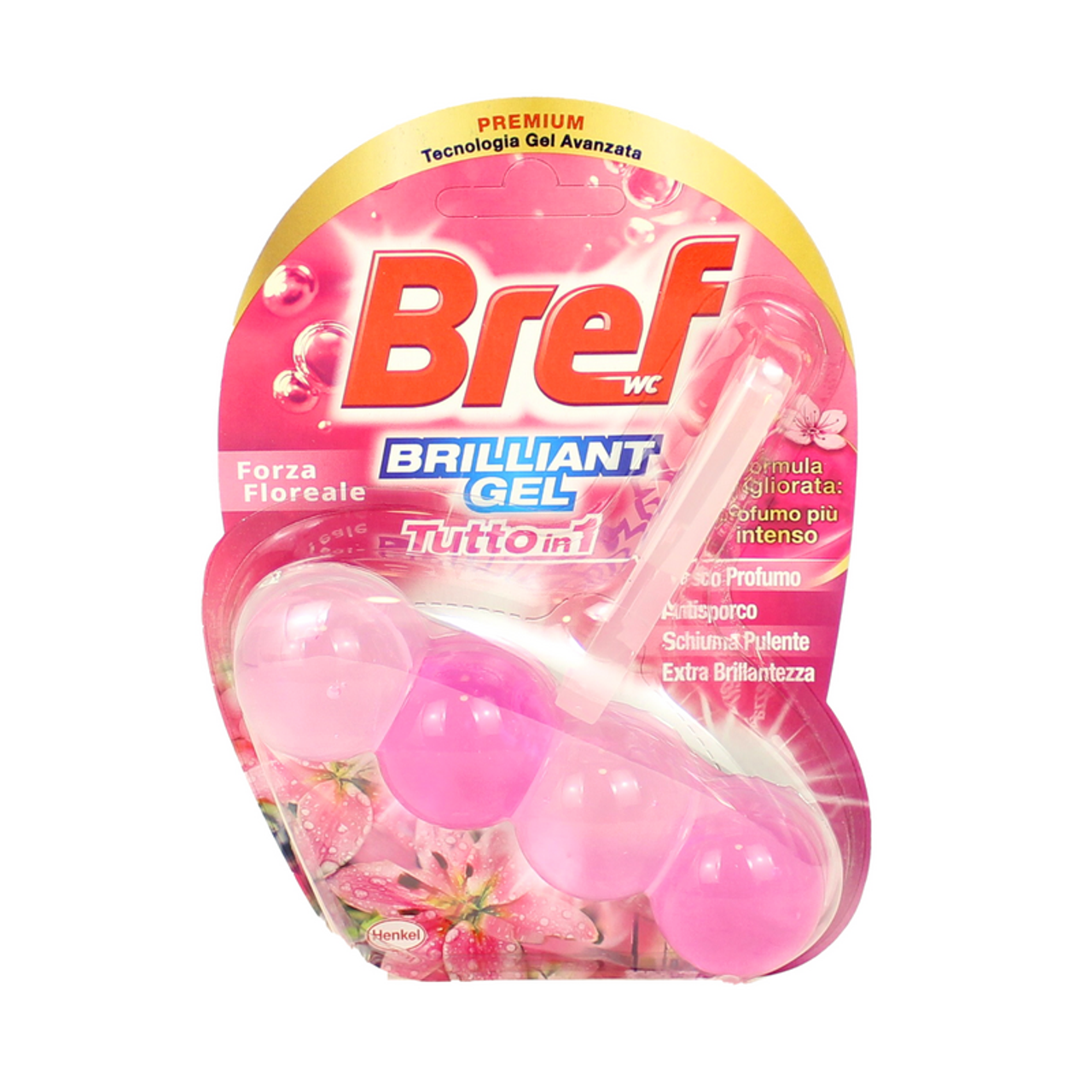 BREF BRILLIANT GEL TAVOLETTE WC TUTTO IN 1