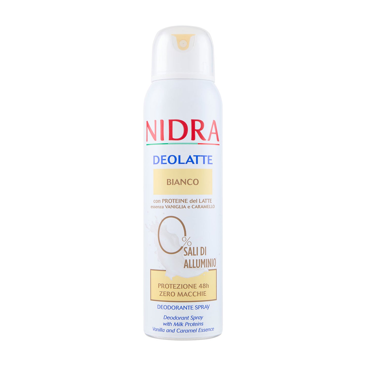 NIDRA DEOLATTE DEODORANTE - BIANCO 150 ml