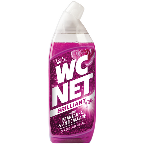 WC NET BRILLIANT GEL ANTICALCARE CRISTALLI MINERALI - 700 ml
