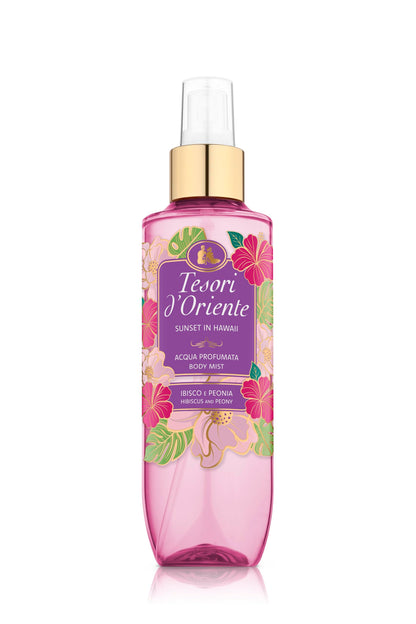 TESORI D’ORIENTE ACQUA PROFUMATA - IBISCO E PEONIA 200 ml