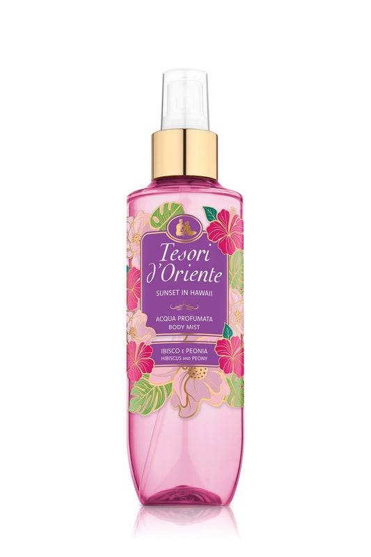 TESORI D’ORIENTE ACQUA PROFUMATA - IBISCO E PEONIA 200 ml