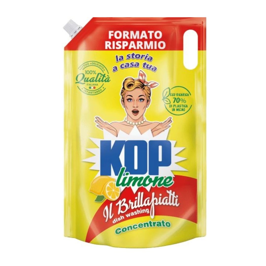 KOP PIATTI FORMATO ECORICARICA - LIMONE - 1,7L