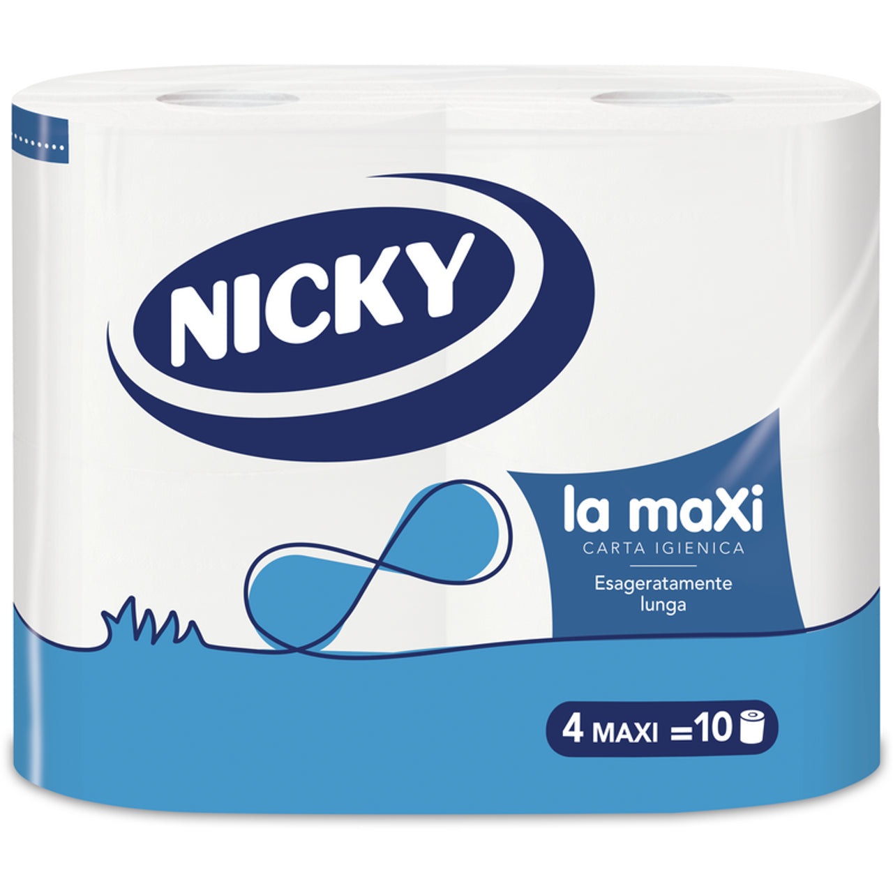 NICKY CARTA IGIENICA MAXI - 4 ROTOLI