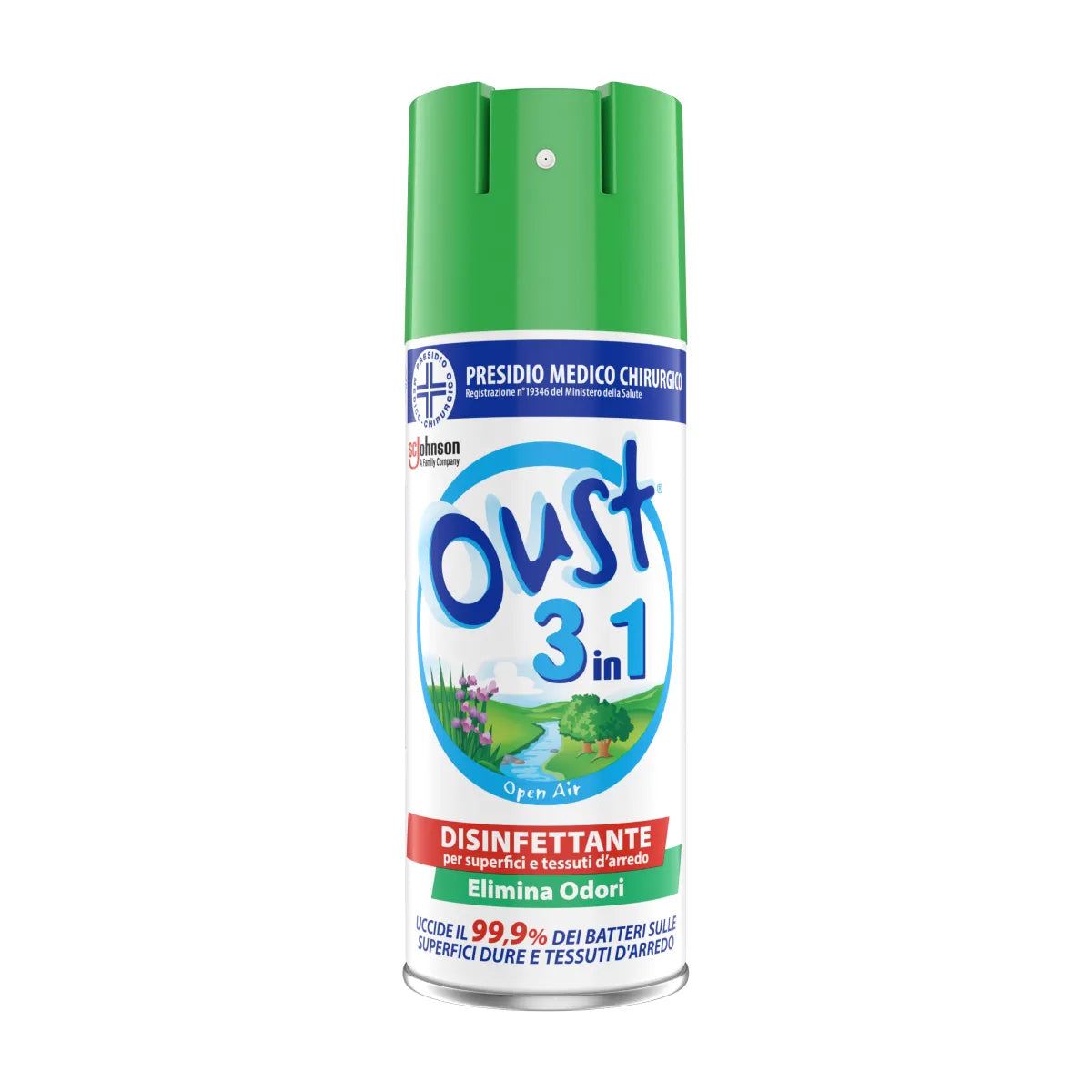 OUST SPRAY DISINFETTANTE 3 in 1 CLASSICO - 400ML