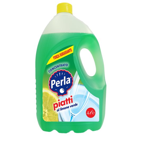 PERLA PIATTI CONCENTRATO - LIMONE VERDE - 4L