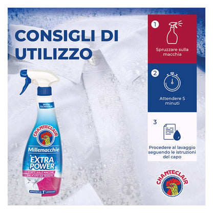 CHANTECLAIR MILLEMACCHIE PRETRATTANTE EXTRA POWER - 500ML