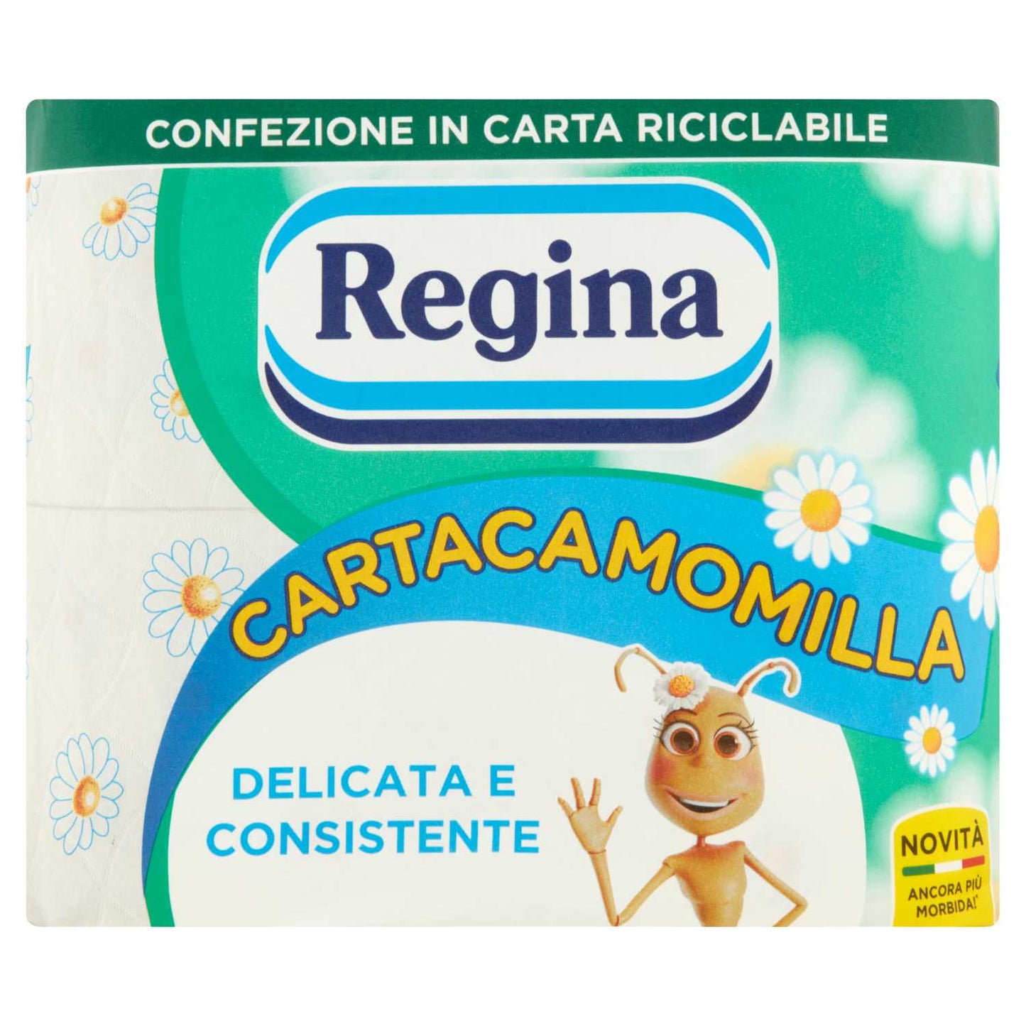 REGINA CARTA IGIENICA CAMOMILLA - 4 ROTOLI