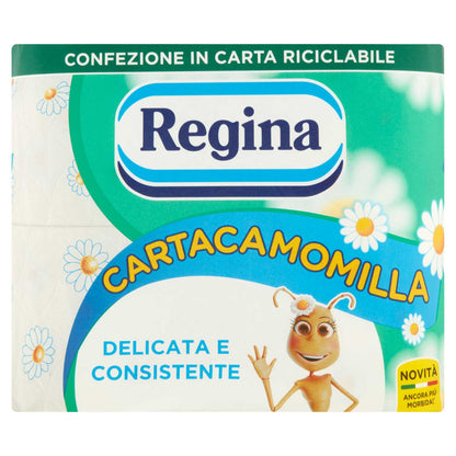 REGINA CARTA IGIENICA CAMOMILLA - 4 ROTOLI