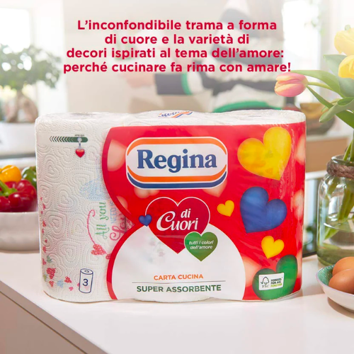 REGINA CARTA SUPER ASSORBENTE - 3 ROTOLI