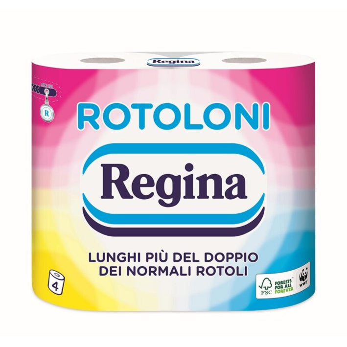 REGINA CARTA IGIENICA - 4 ROTOLONI