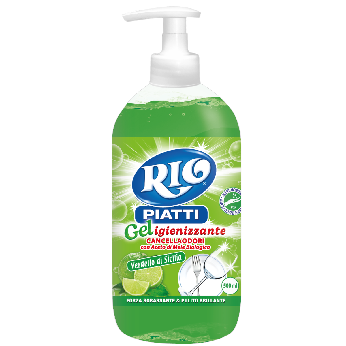 RIO PIATTI GEL VERDELLO DI SICILIA - 500 ML