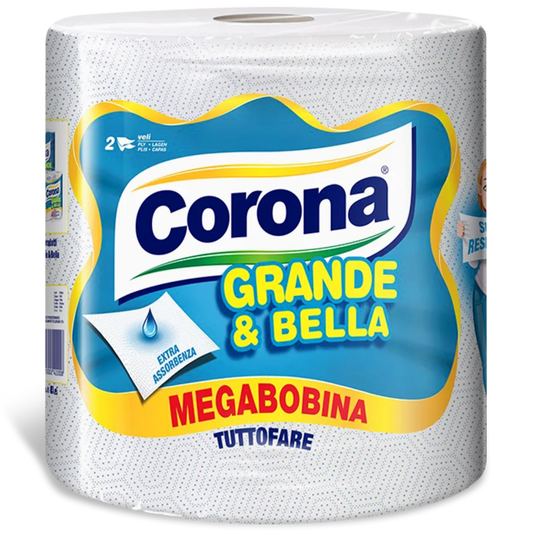 CORONA GRANDE E BELLA MEGABOBINA TUTTOFARE - DOPPIO VELO