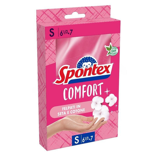SPONTEX GUANTI COMFORT FELPATI - VARIE TAGLIE