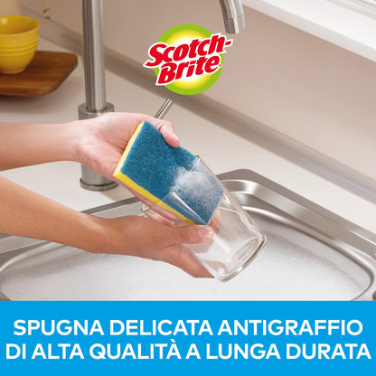 SCOTCH BRITE SPUGNE DELICATE ANTIGRAFFIO - 3 pz